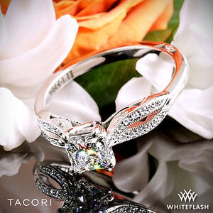 Tacori Ribbon Split Shank Diamond Engagement Ring