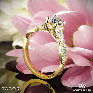 Tacori Ribbon Diamond Engagement Ring