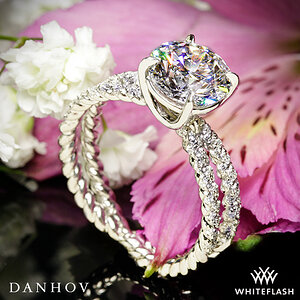 Danhov Eleganza Diamond Engagement Ring