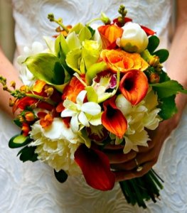 Gypsy Bouquet Orange and Green 09708089.jpg