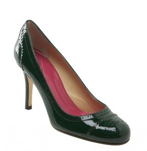 Kate Spade Kelley Forest Green Patent1.jpg