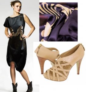 tiina Dress and purple fabric and shoe.jpg