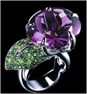 Chanel Camelia Amethyst Flower.JPG