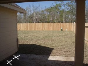 3.20.10 Finished Backyard.bad slab.JPG