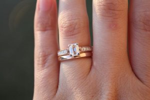 Emerald cut in Rose Gold.jpg