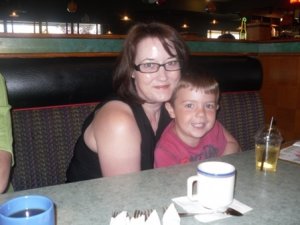 Jack and Grandma at Rickys for Breakfast.jpg