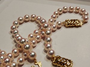 American Pearl AA 7x7.5mm Strand (with Bracelet) 1.JPG