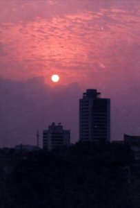 Sunset in Hanoi.JPG