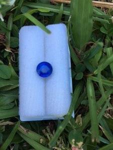 2.50 Cornflower blue sapphire outside in shade 1.JPG