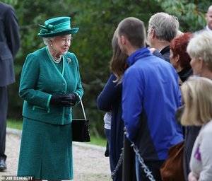 at Crathie Church near her Balmoral Estate in 2014.jpg