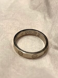 how to spot a fake cartier love ring