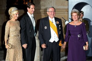 Princess Marie Chantal of Greece, Prince Pavlos of Greece, King Constantine of Greece and Quee...jpg