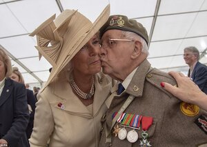 at the Commonwealth War Graves Commission Cemetery, in Bayeux, France.jpg