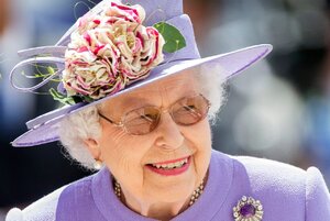 Queen Elizabeth attends Epsom Derby Day.jpg