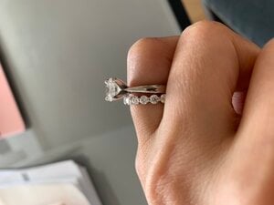 Show & Tell: Engagement Ring Spacers/Stacks !!