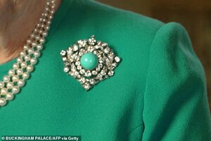 Queen Mary’s diamond and turquoise brooch.jpg