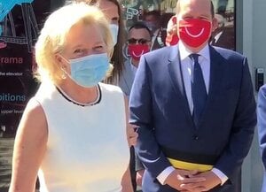 Princess Astrid visited the Atomium in Brussels.jpg