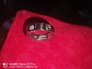 cartier ring real