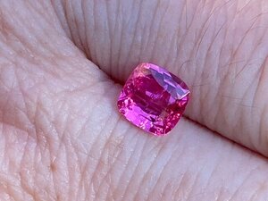 Hot pink Mahenge Spinel Outside natural lighting 1.jpg