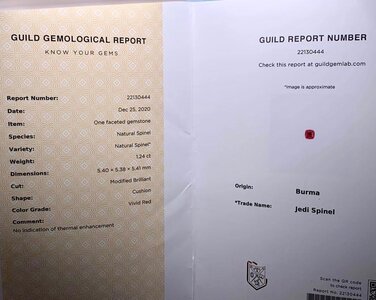 Jedi Spinel Grading from AIGS lab