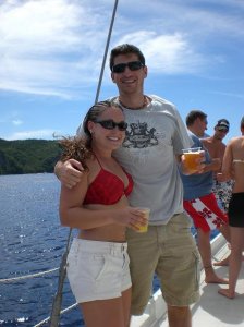 Honeymoon booze cruise.JPG