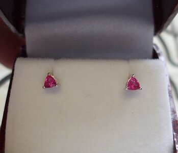 Pink sapphire trillion studs PS.jpeg