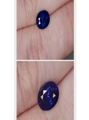 1.67Ct Stunning Natural Madagascar Sapphire Pair, Oval good Cut, Perfect for Jewelry Setting