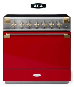 AGA Elise Induction Picadilly red with Brass Accents.jpg