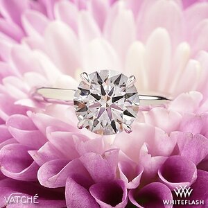 Vatche Charis Solitaire Engagement Ring