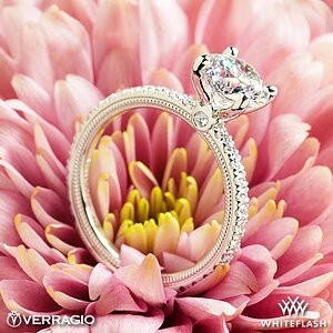 Media 'Verragio Tradition TR150R4 Diamond 4-Prong Engagement Ring' in category 'Whiteflash'