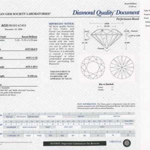 LaurenThePartier's .52 I SI1 ACA in LOGR halo setting