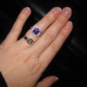 LaurenThePartier's Barry Bridgesgtock cut 1.68 ct. Amethyst