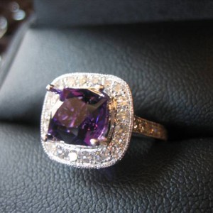 LaurenThePartier's Barry Bridgesgtock cut 1.68 ct. Amethyst