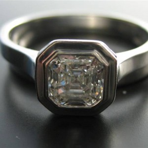 LaurenThePartier's .71 Asscher in custom WF setting