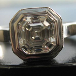 LaurenThePartier's .71 Asscher in custom WF setting