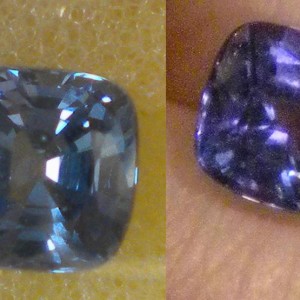 2.25 ct color change Tunduru cushion spinel