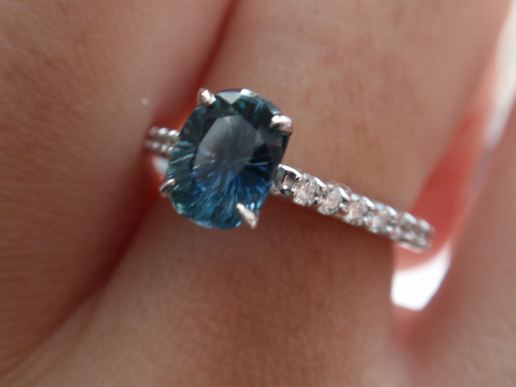 JA Richard Homer Sapphire Ring 5