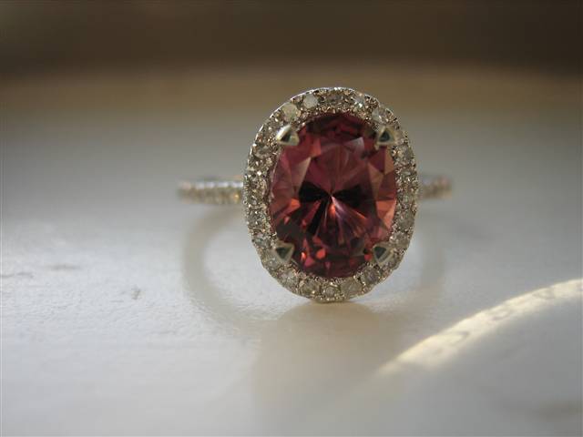 LaurenThePartier's 1.15 Pink Tourmaline cut by Daniel Stair