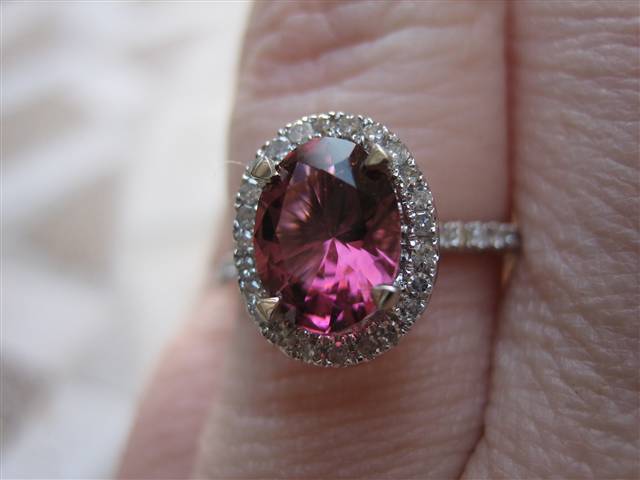 LaurenThePartier's 1.15 Pink Tourmaline cut by Daniel Stair