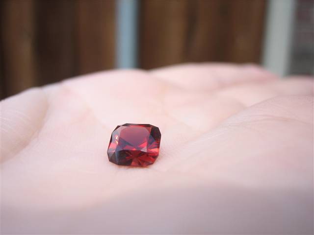 LaurenThePartier's 1.43 ct. Red Malaya Garnet