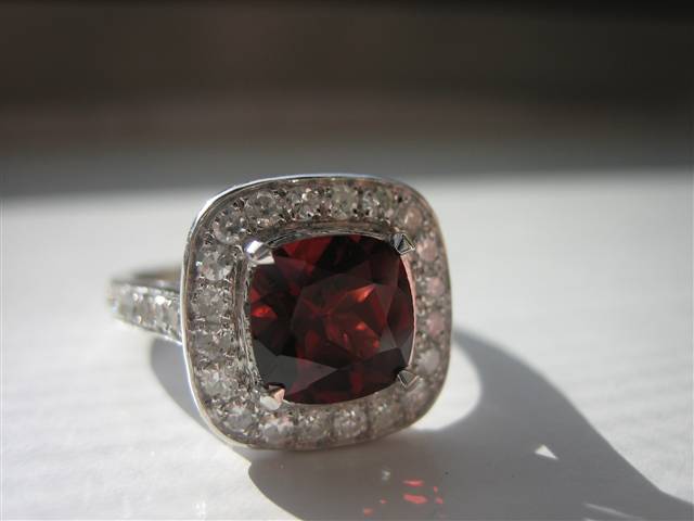 LaurenThePartier's 1.43 ct. Red Malaya Garnet