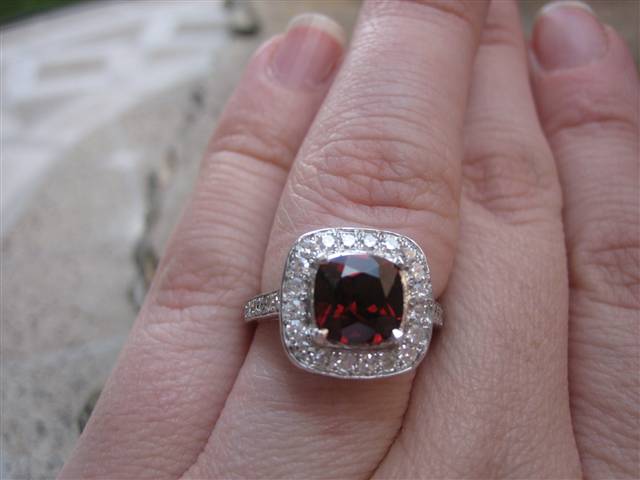 LaurenThePartier's 1.43 ct. Red Malaya Garnet