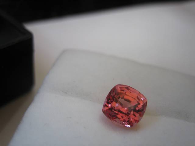 LaurenThePartier's 2.03 ct. Cushion Padparadscha