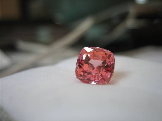 LaurenThePartier's 2.03 ct. Cushion Padparadscha