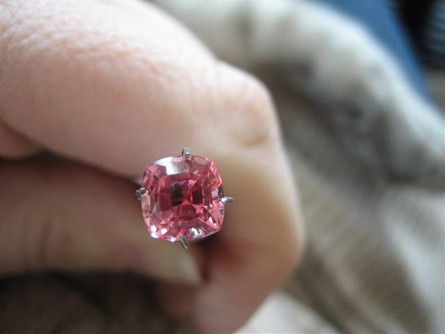 LaurenThePartier's 2.03 ct. Cushion Padparadscha