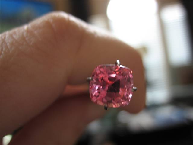 LaurenThePartier's 2.03 ct. Cushion Padparadscha