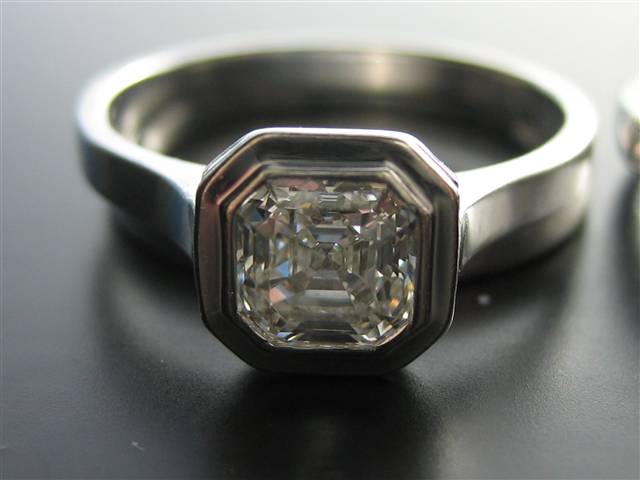 LaurenThePartier's .71 Asscher in custom WF setting