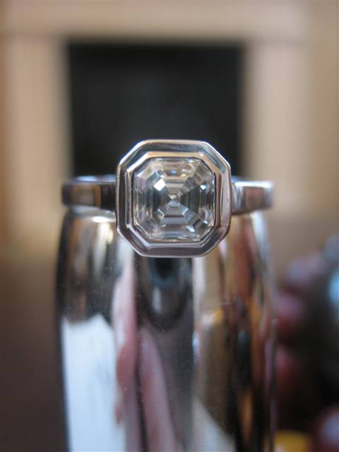 LaurenThePartier's Asscher Engagement Ring