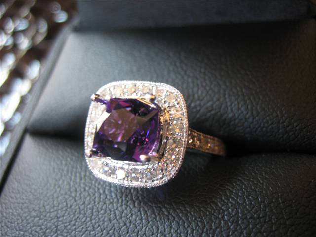 LaurenThePartier's Barry Bridgesgtock cut 1.68 ct. Amethyst