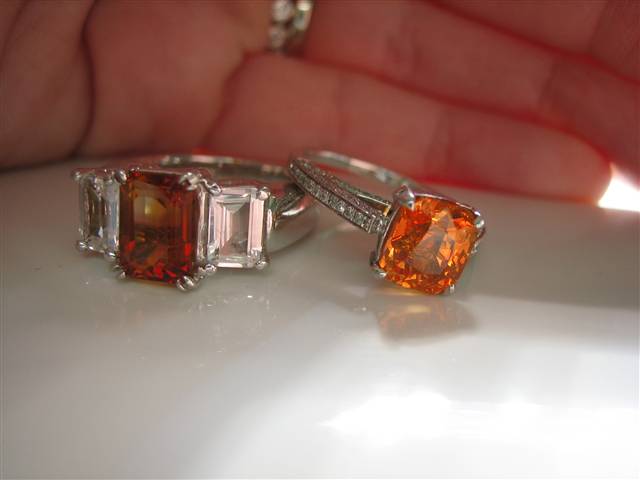 LaurenThePartier's Madiera Citrine and Spessartite Garnet